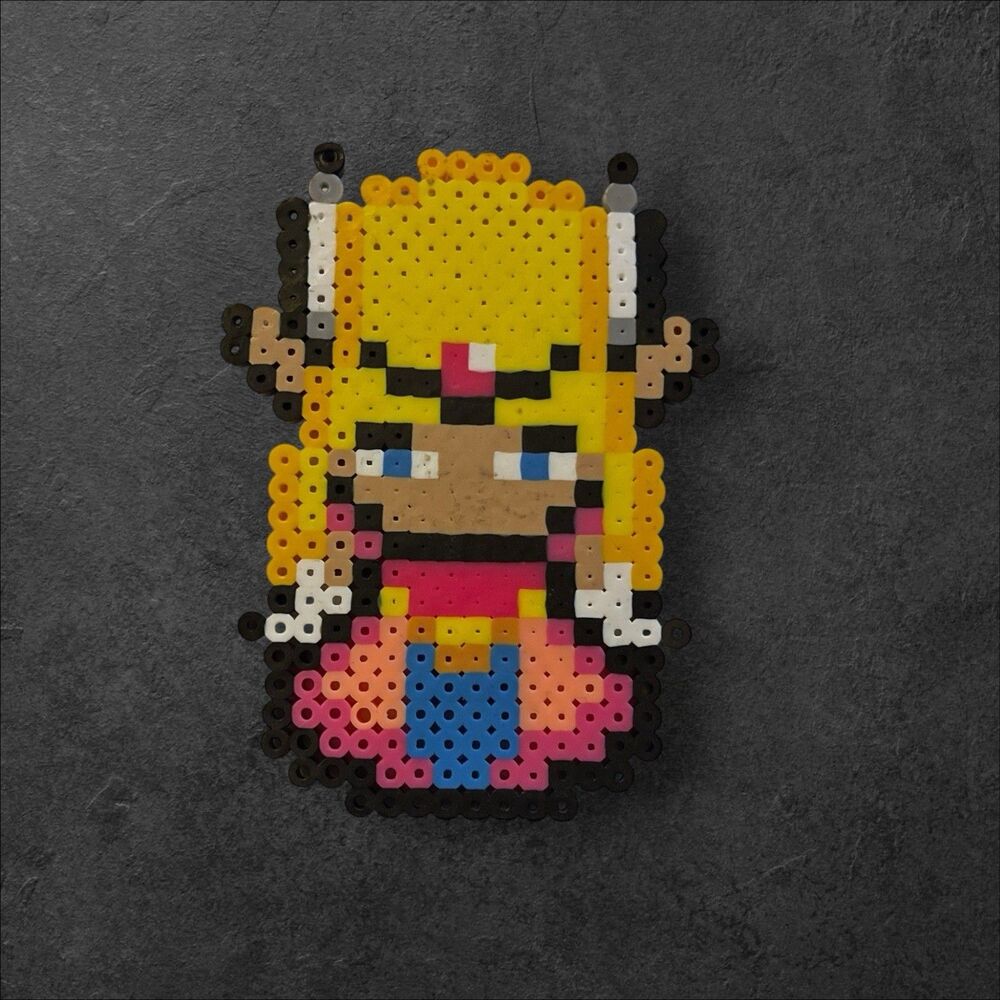 Princess Zelda Perler Bead Sprite - The Legend of Zelda: The Minish Cap